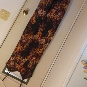 Wide leg strappy jumper